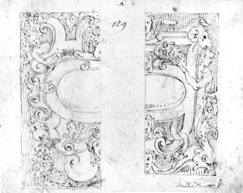 Designs for Cartouche (recto and verso) MET 271703