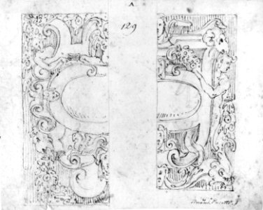 Designs for Cartouche (recto and verso) MET 271703