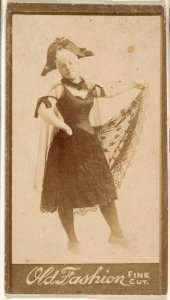 Dancer, from the Actresses series (N664) promoting Old Fashion Fine Cut Tobacco MET DPB869710