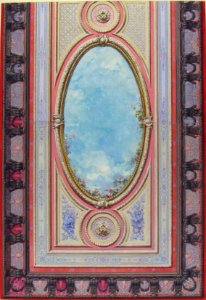 Design for Ceiling- Gallery of Château de Magnitot (recto); Decorative Design (verso) MET 67.827.8