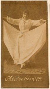 Dancer, from the Actresses series (N664) promoting Old Fashion Fine Cut Tobacco MET DPB869767