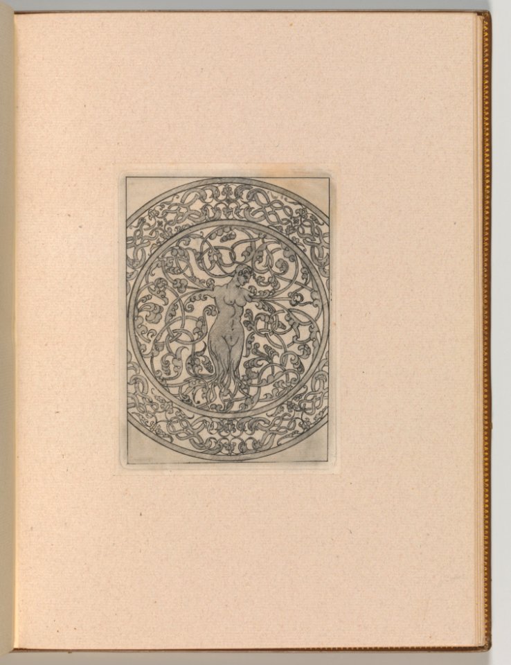 Copies after the 'Livre contenant passement de moresques' (plate 11) MET DP703532