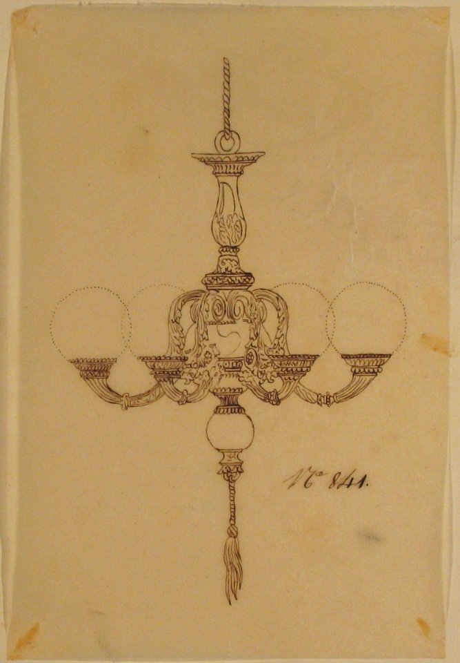 Designs for a Chandelier MET 66.631.65