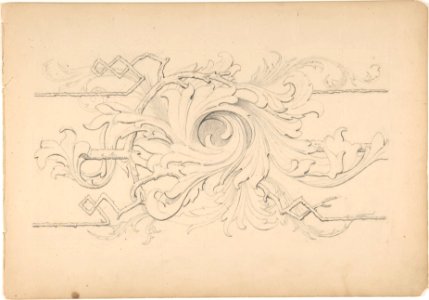 Designs for borders and corners, acanthus MET DP805872