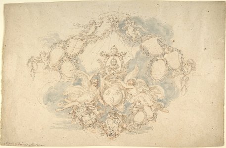 Design of the arms of the princes of Europe MET DP800899