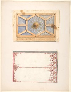Designs for Ceiling and Wall Decoration for Monsieur Lecomte de la Grange MET DP806915