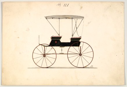 Design for Wagon, no. 111 MET DP877258