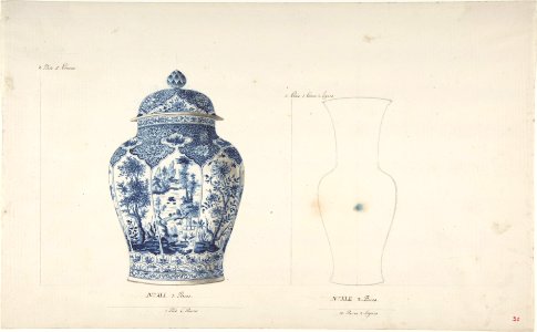 Design for Two Vases MET DP808854