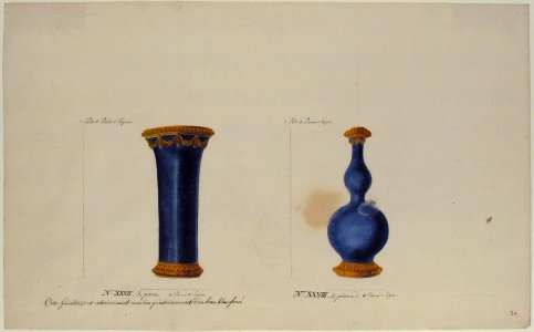 Design for Two Vases MET 61.680.1.11
