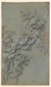 Design with Flowers and Rocaille Ornaments MET DP230601