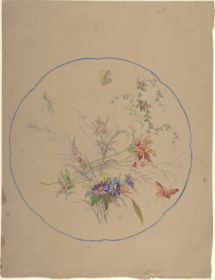 Design of Flower Sprays and Butterflies MET DP803943