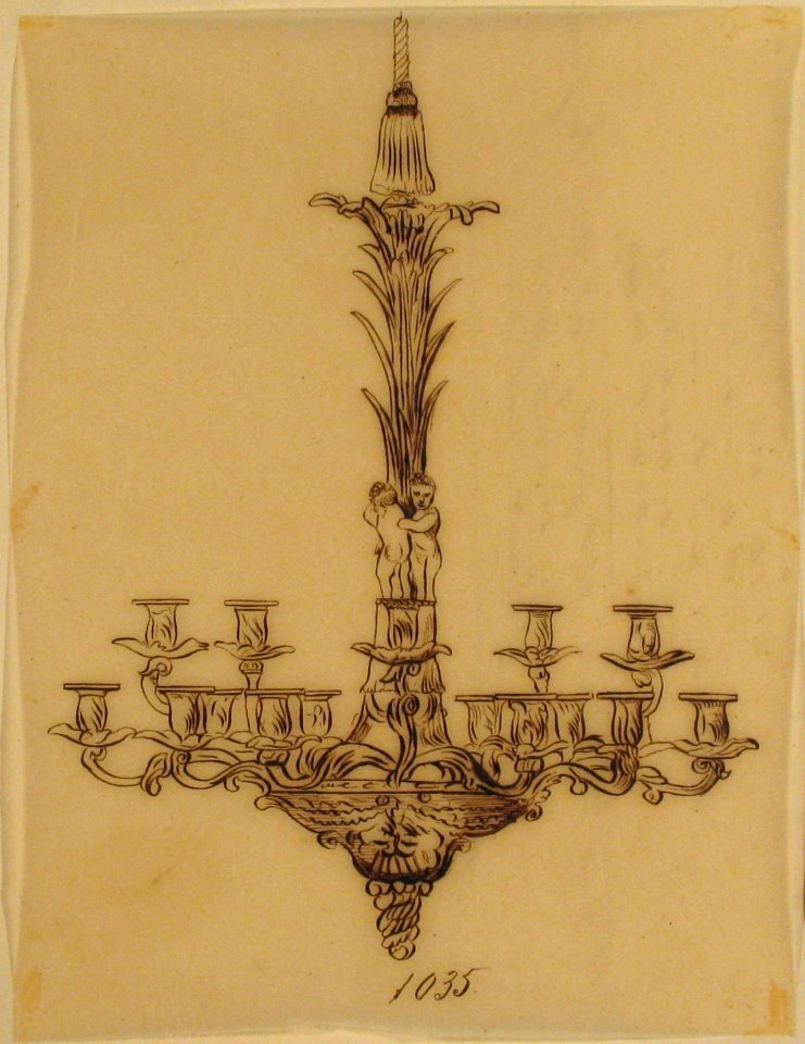 Designs for a Chandelier MET 66.631.81