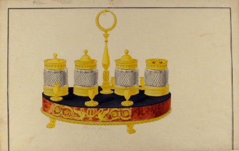 Design for a Pen and Ink Stand MET 49.50.171
