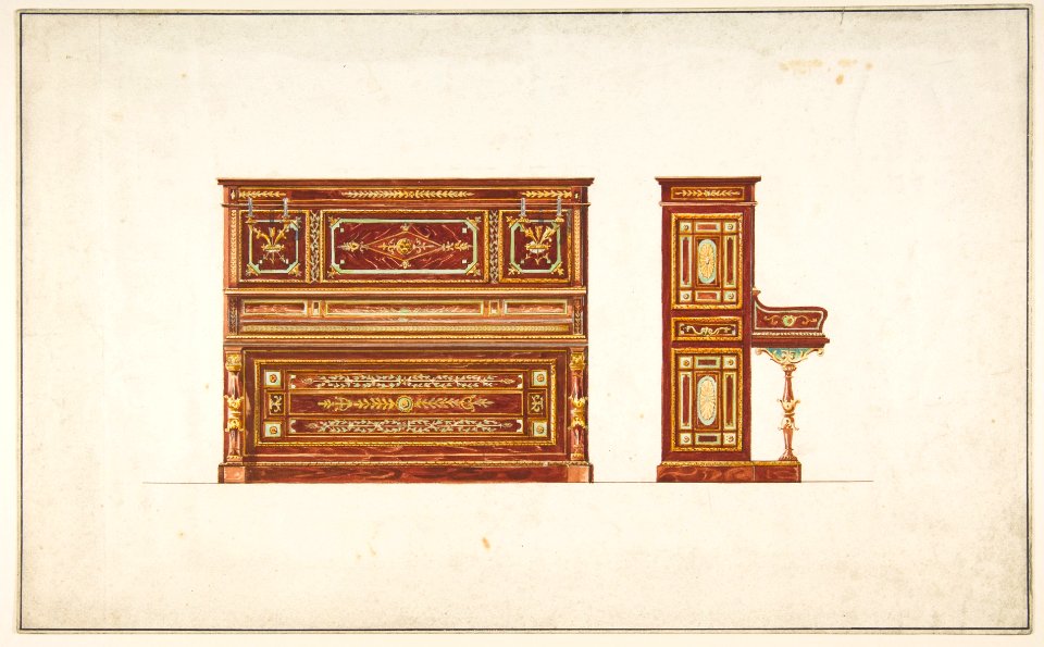 Design for a Piano MET DP812367