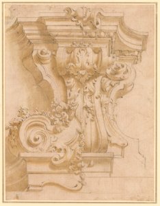 Design for a plasterwork bracket MET DP223352
