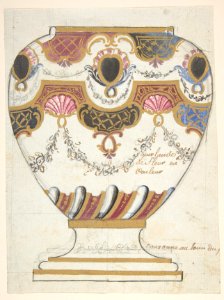 Design for a Porcelain Vase MET DP809101