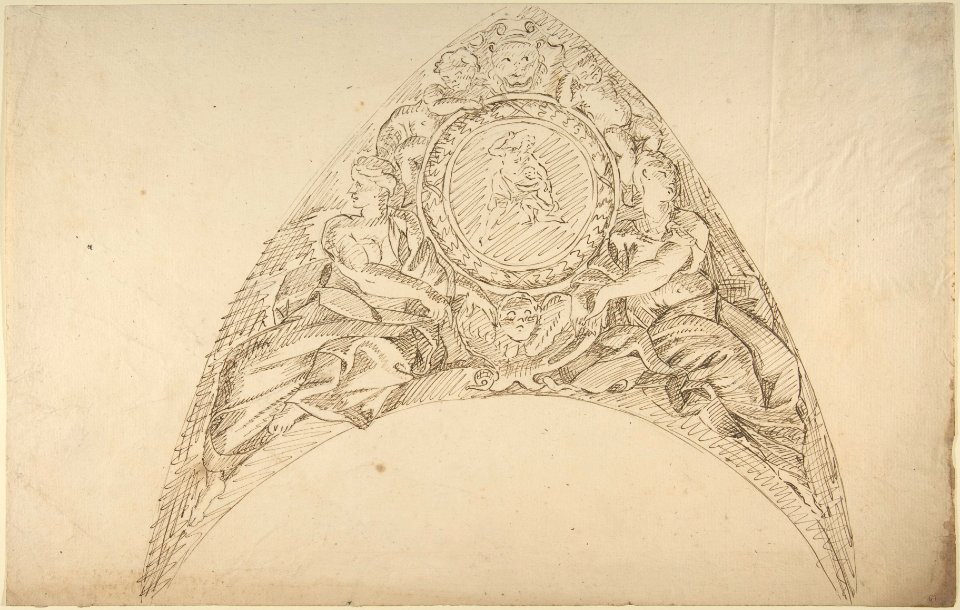 Design for a Pedentive Decoration MET DP803529
