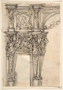 Design for a Proscenium or Monumental Alcove MET DP809625