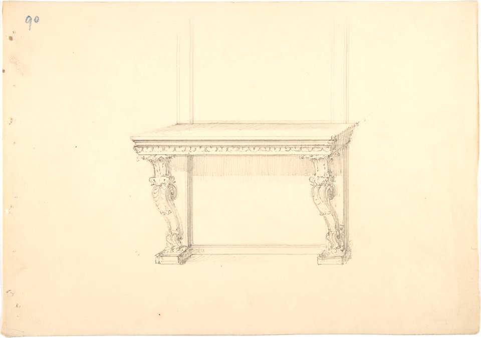 Design for a Pier Table MET DP807280