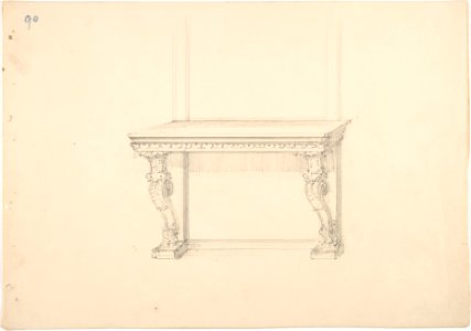 Design for a Pier Table MET DP807280