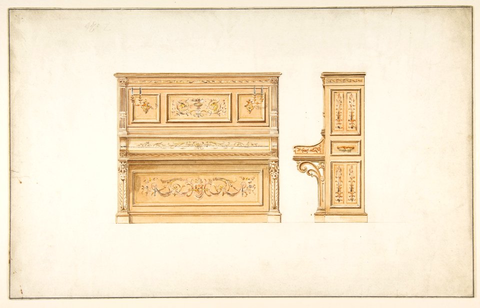 Design for a Piano MET DP812291