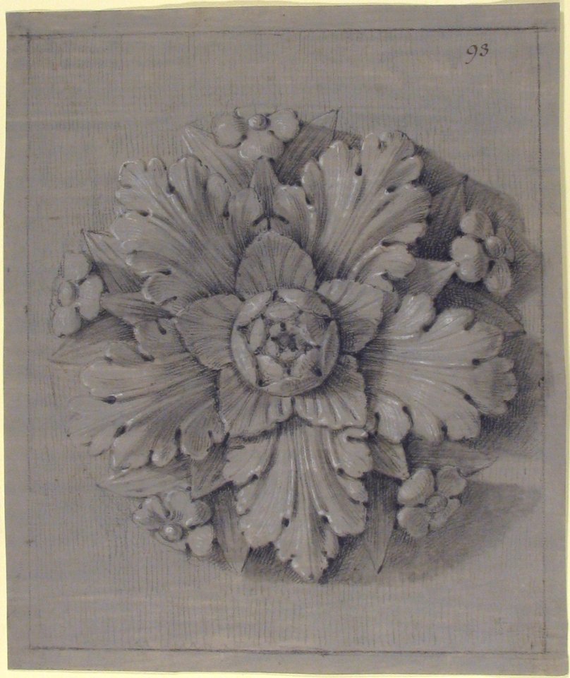Design for a Rosette Relief MET 63.712.16