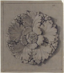 Design for a Rosette Relief MET 63.712.13