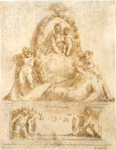 Design for a Sepulchral Monument of a Youth MET DT11211