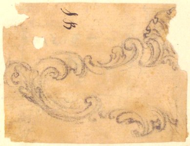 Design for a Rocaille Cartouche MET 52.570.271
