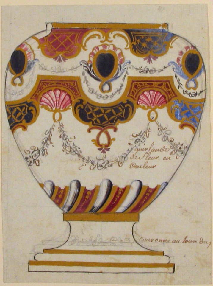 Design for a Porcelain Vase MET 44.48.2