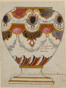 Design for a Porcelain Vase MET 44.48.2