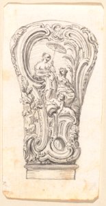Design for a Repouseé Cane Handle MET DP155129