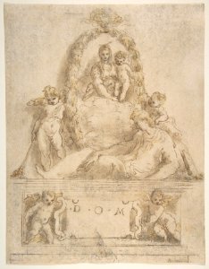 Design for a Sepulchral Monument of a Youth MET DP810977