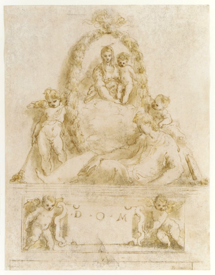Design for a Sepulchral Monument of a Youth MET DR219