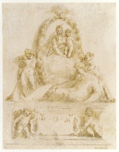 Design for a Sepulchral Monument of a Youth MET DR219