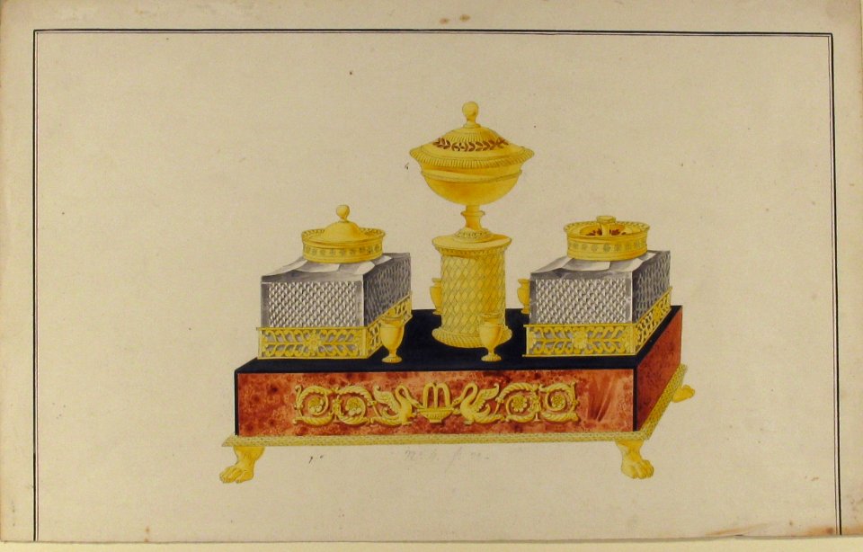 Design for a Pen and Ink Stand MET 49.50.168