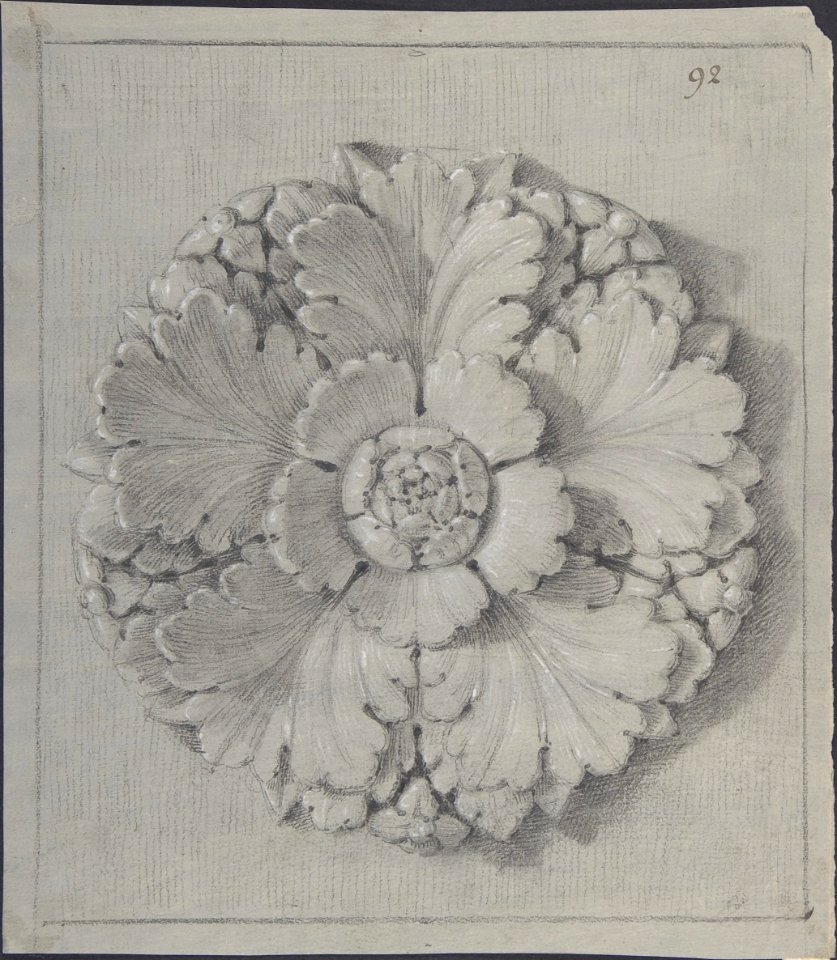 Design for a Rosette Relief MET DP809222