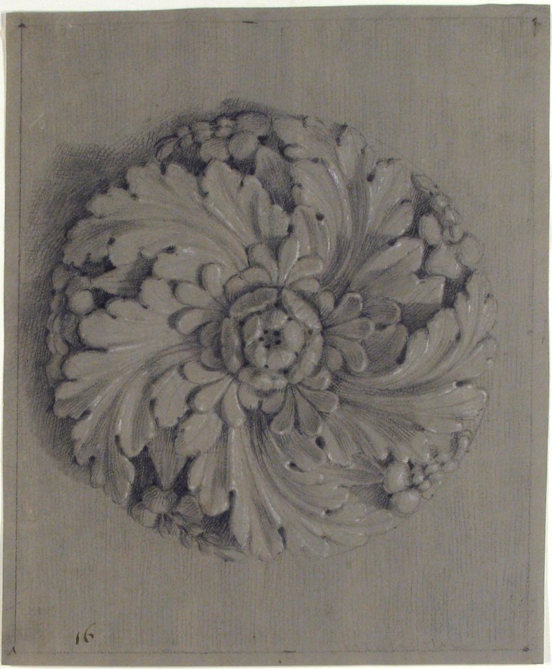 Design for a Rosette Relief MET 63.712.14