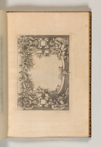 Designs for frames after the Galerie de François 1er at Fontainebleau MET DP-1060-003