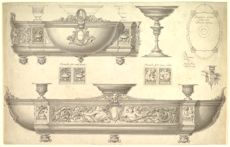 Design for a Silver Centerpiece MET DP821143