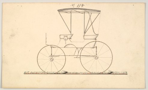 Design for Wagon, no. 114 MET DP877259