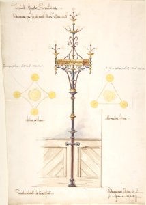 Designs for Nave Standards, St. Jude's Southsea MET DP806675