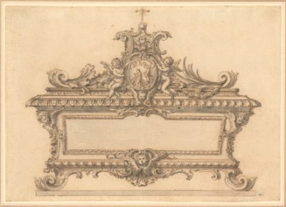 Design for a Reliquary with the Beheading of a Saint MET DP223348