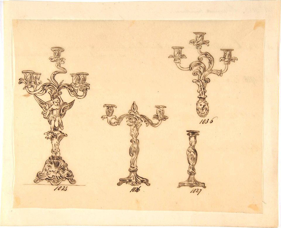 Designs for Four Candle Fixtures MET DP809273