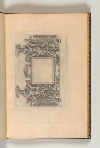 Designs for frames after the Galerie de François 1er at Fontainebleau MET DP-1060-001