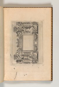 Designs for frames after the Galerie de François 1er at Fontainebleau MET DP-1060-002