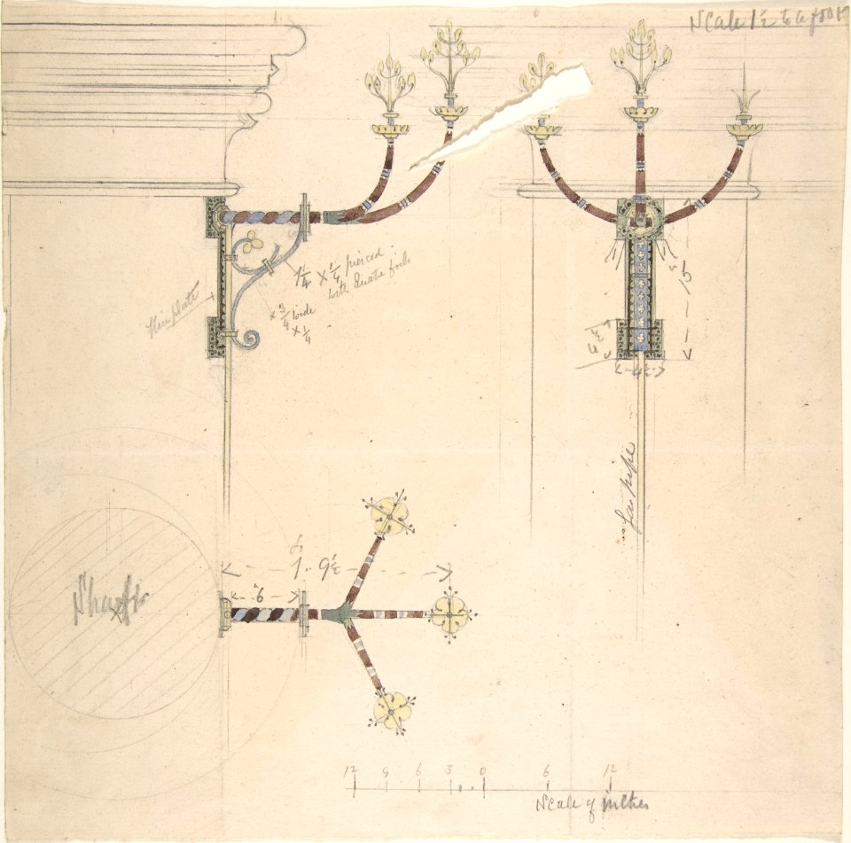 Designs for Church Wall Standards MET DP806676