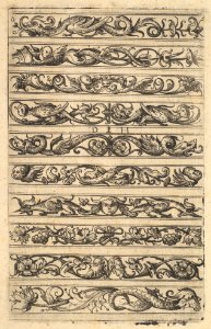 Designs for ten decorative friezes MET DP828584