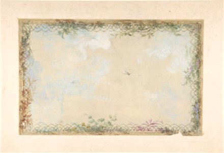 Designs for Ceilings with Clouds and Birds MET DP807744