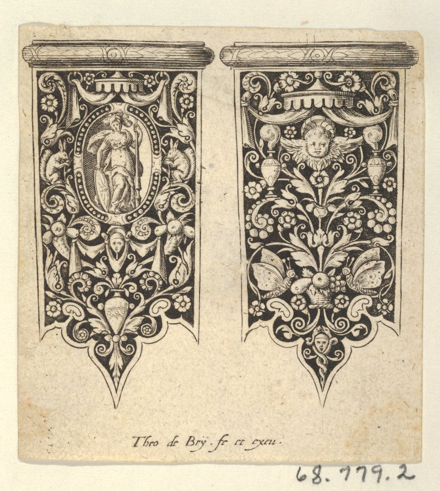 Design for Knife Handles, from Mansches de Coutiaus MET DP837260